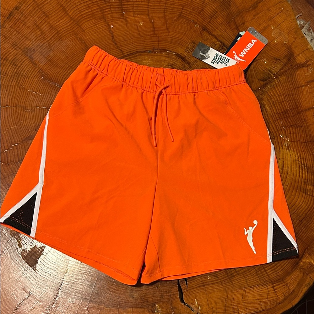DSG WNBA Kids Orange Athletic Large 14 Shorts Stride BUNDLE NWT